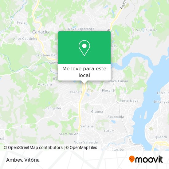 Ambev mapa