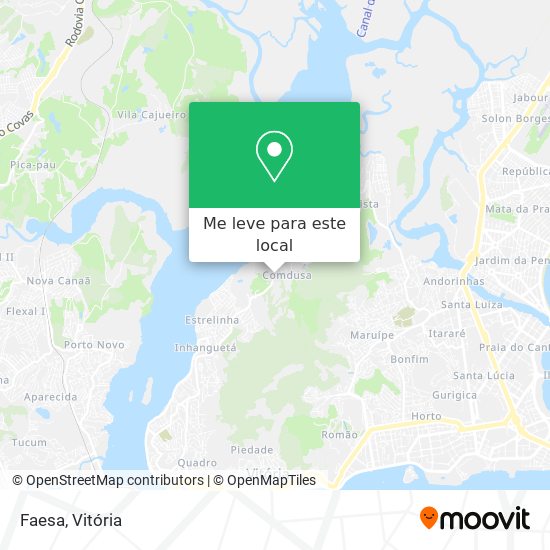 Faesa mapa