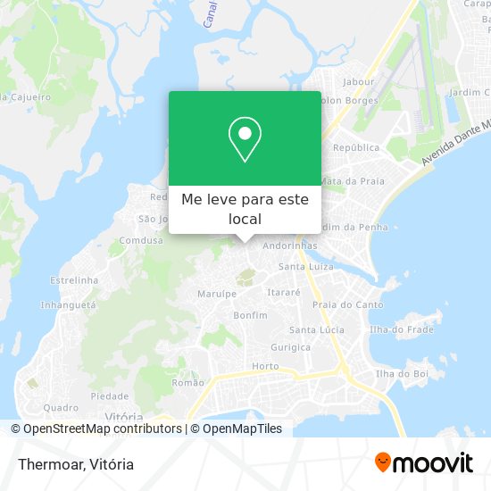 Thermoar mapa