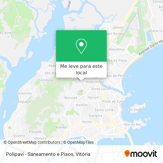 Polipavi - Saneamento e Pisos mapa