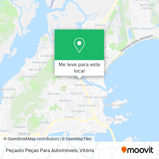Peçauto Peças Para Automóveis mapa
