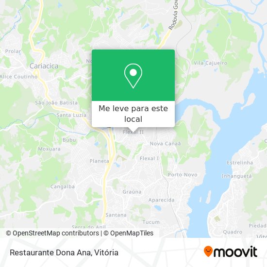 Restaurante Dona Ana mapa