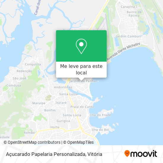 Açucarado Papelaria Personalizada mapa