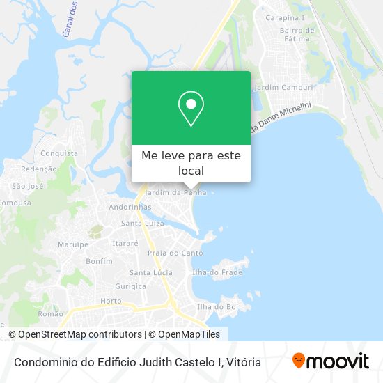 Condominio do Edificio Judith Castelo I mapa