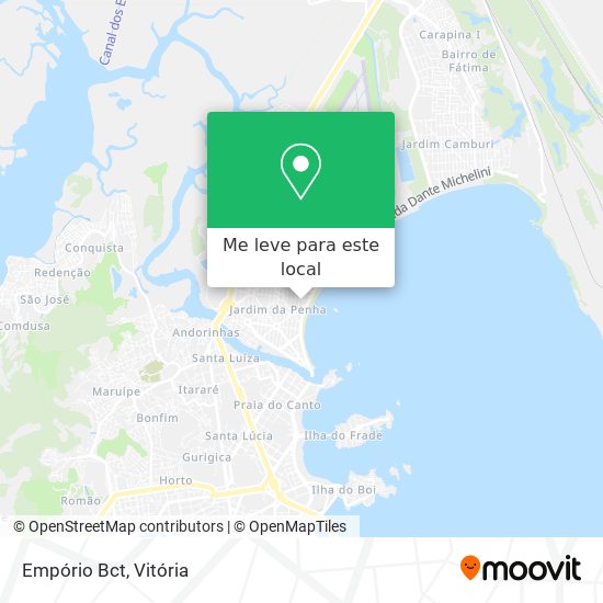 Empório Bct mapa