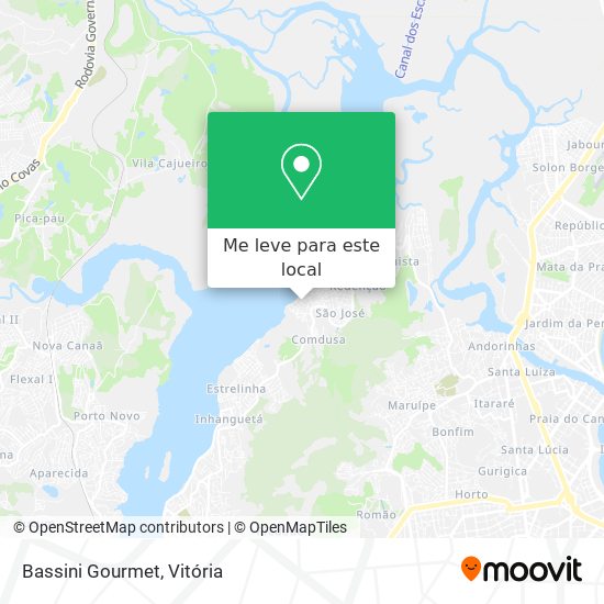 Bassini Gourmet mapa