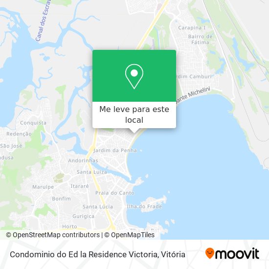 Condominio do Ed la Residence Victoria mapa