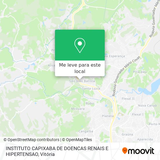 INSTITUTO CAPIXABA DE DOENCAS RENAIS E HIPERTENSAO mapa
