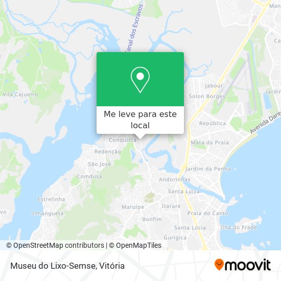 Museu do Lixo-Semse mapa
