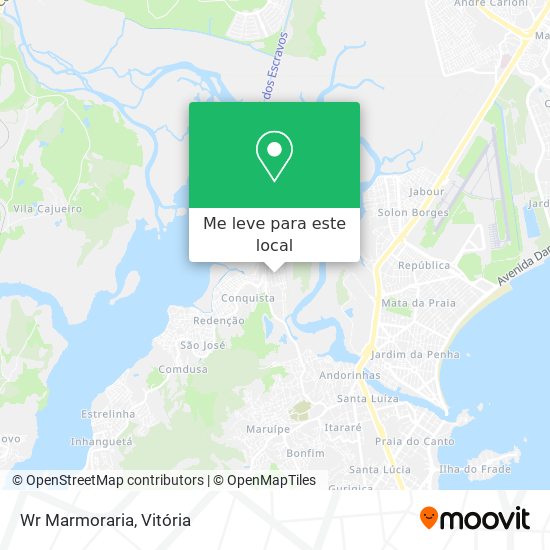 Wr Marmoraria mapa