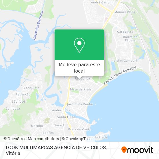 LOOK MULTIMARCAS AGENCIA DE VEICULOS mapa