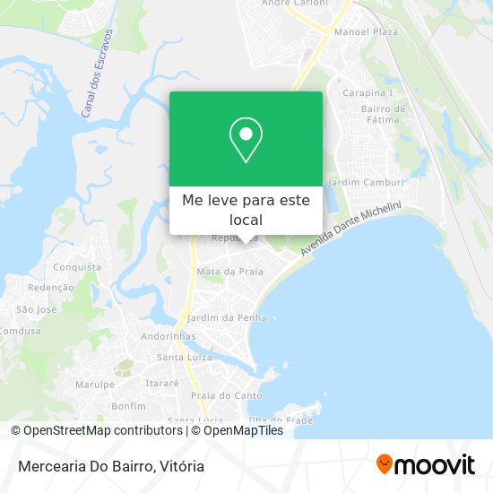 Mercearia Do Bairro mapa