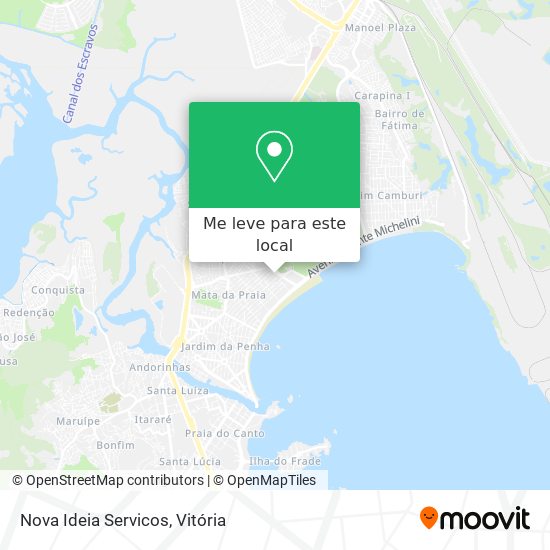 Nova Ideia Servicos mapa