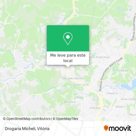 Drogaria Micheli mapa