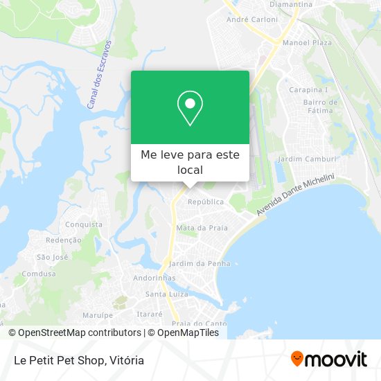 Le Petit Pet Shop mapa