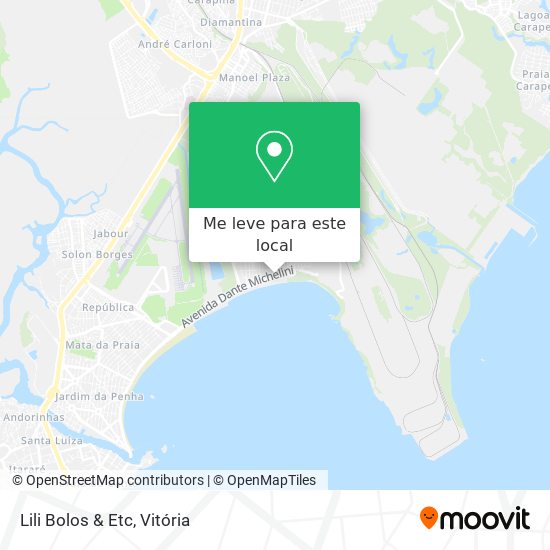Lili Bolos & Etc mapa