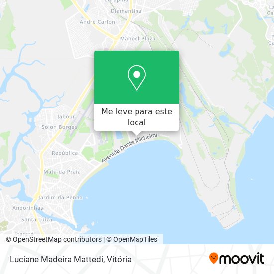 Luciane Madeira Mattedi mapa