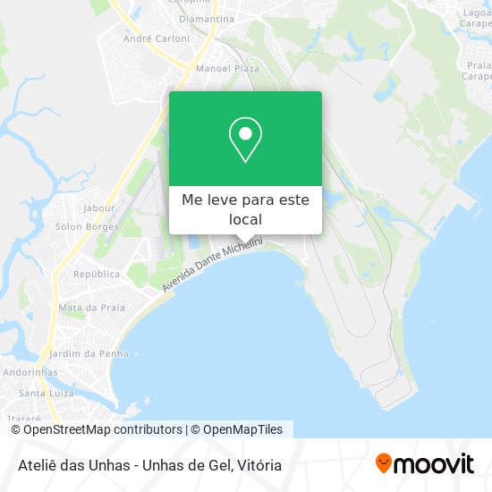 Ateliê das Unhas - Unhas de Gel mapa