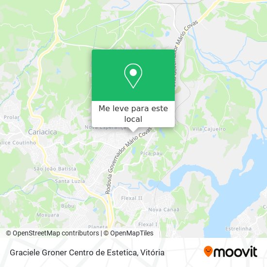 Graciele Groner Centro de Estetica mapa