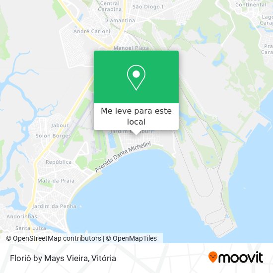 Floriô by Mays Vieira mapa