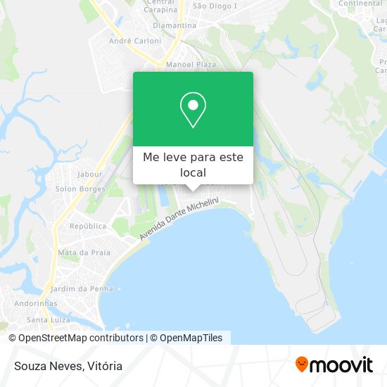 Souza Neves mapa
