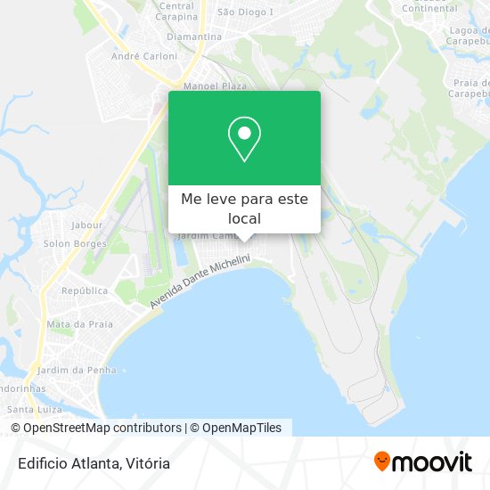 Edificio Atlanta mapa