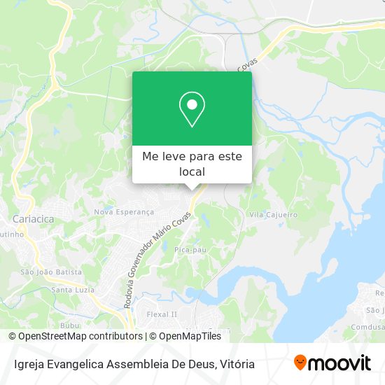 Igreja Evangelica Assembleia De Deus mapa