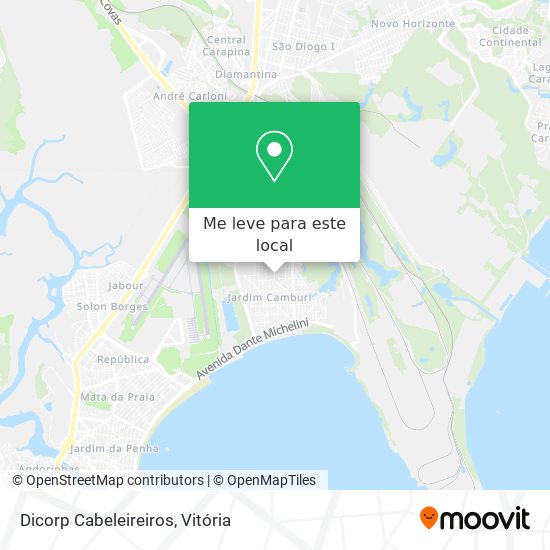 Dicorp Cabeleireiros mapa