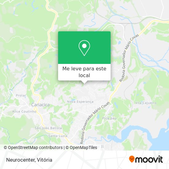 Neurocenter mapa