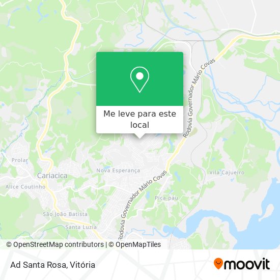 Ad Santa Rosa mapa