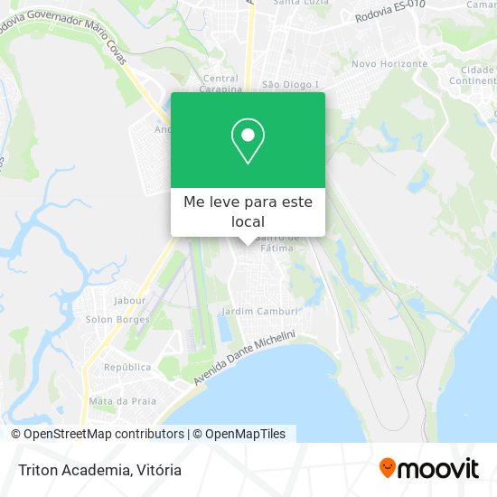 Triton Academia mapa