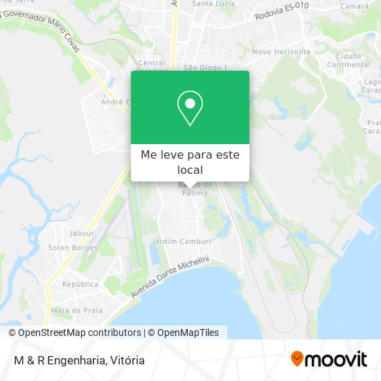 M & R Engenharia mapa