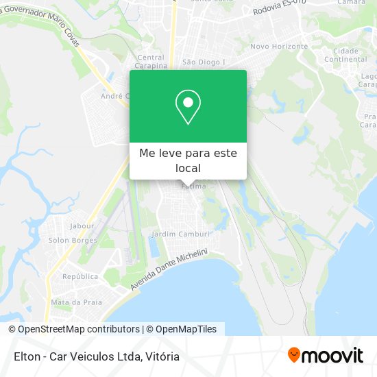 Elton - Car Veiculos Ltda mapa