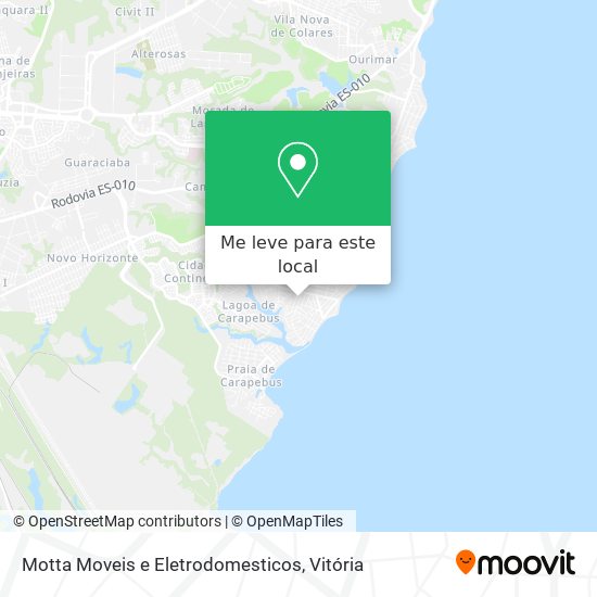 Motta Moveis e Eletrodomesticos mapa