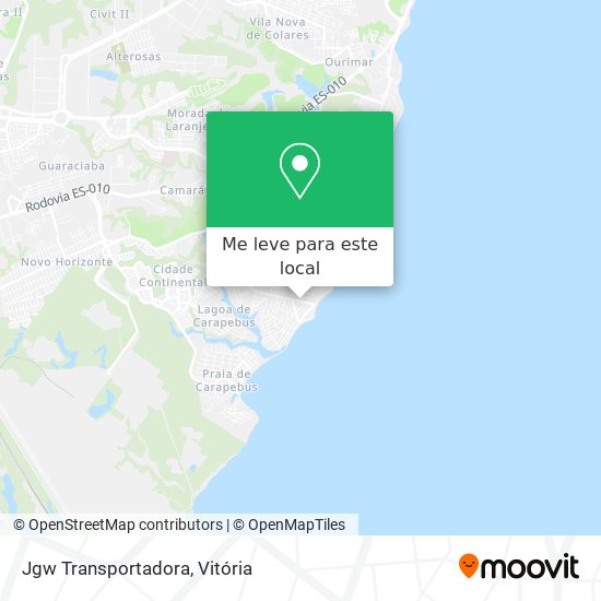 Jgw Transportadora mapa