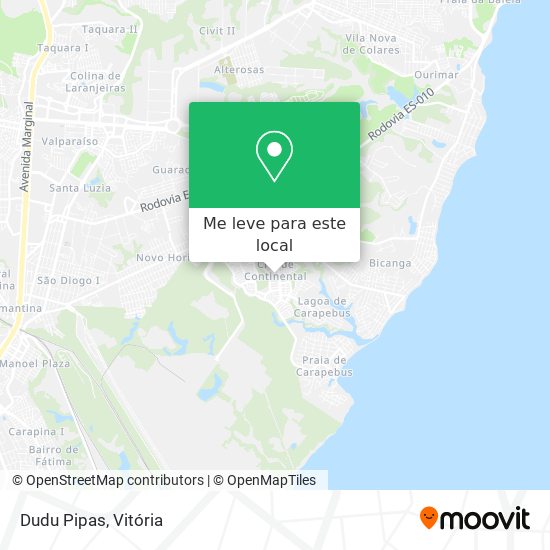 Dudu Pipas mapa