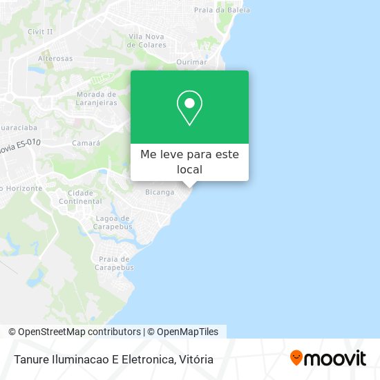 Tanure Iluminacao E Eletronica mapa