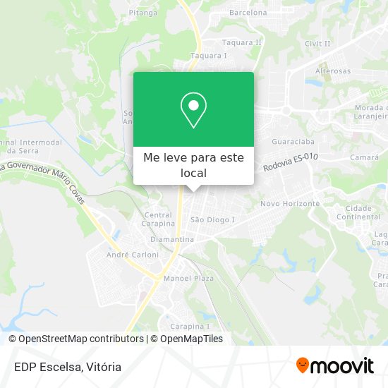 EDP Escelsa mapa