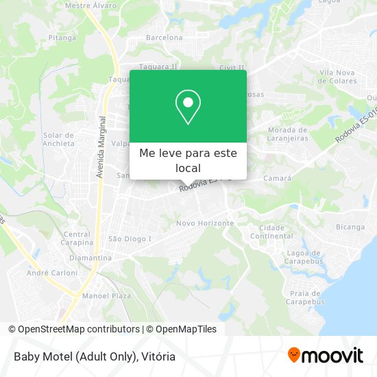 Baby Motel (Adult Only) mapa