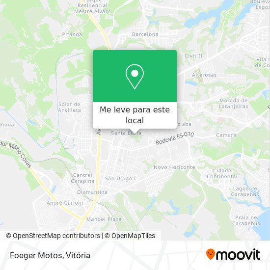 Foeger Motos mapa