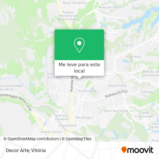 Decor Arte mapa