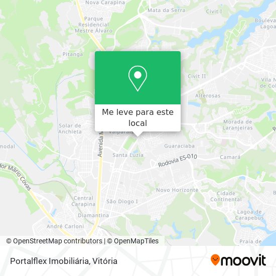 Portalflex Imobiliária mapa