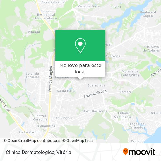 Clinica Dermatologica mapa