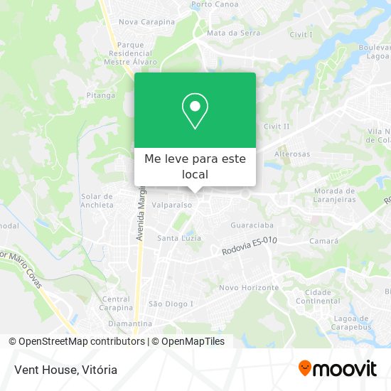 Vent House mapa