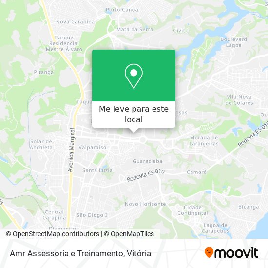 Amr Assessoria e Treinamento mapa