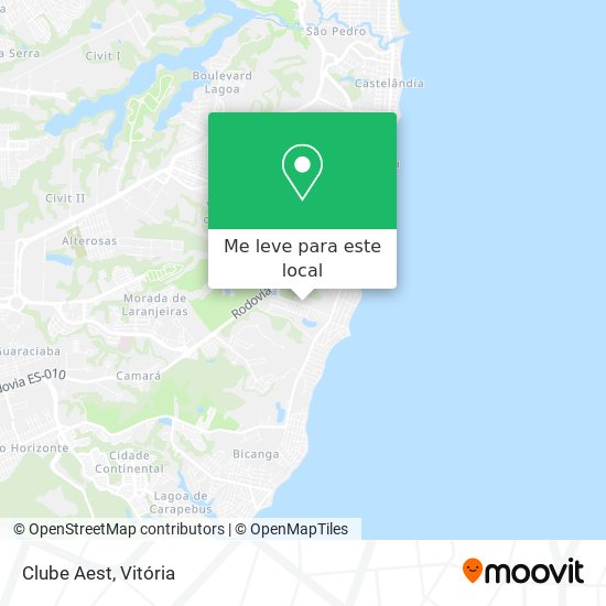 Clube Aest mapa