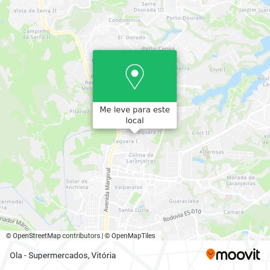 Ola - Supermercados mapa