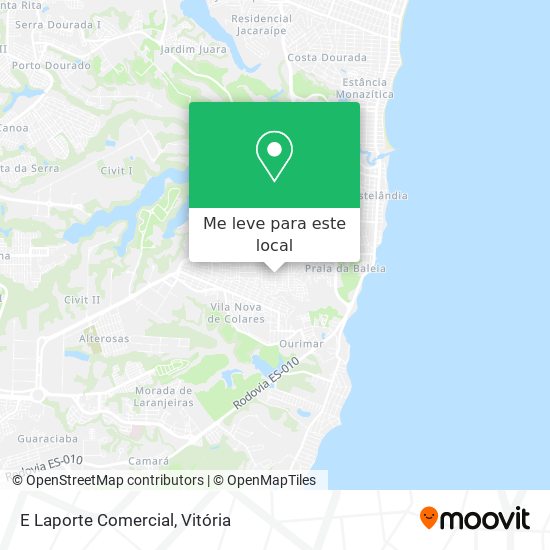 E Laporte Comercial mapa