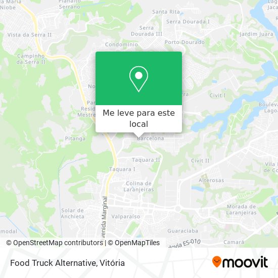 Food Truck Alternative mapa