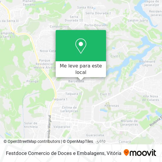 Festdoce Comercio de Doces e Embalagens mapa